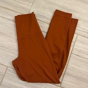 (3/$12) burnt orange yogalicious leggings